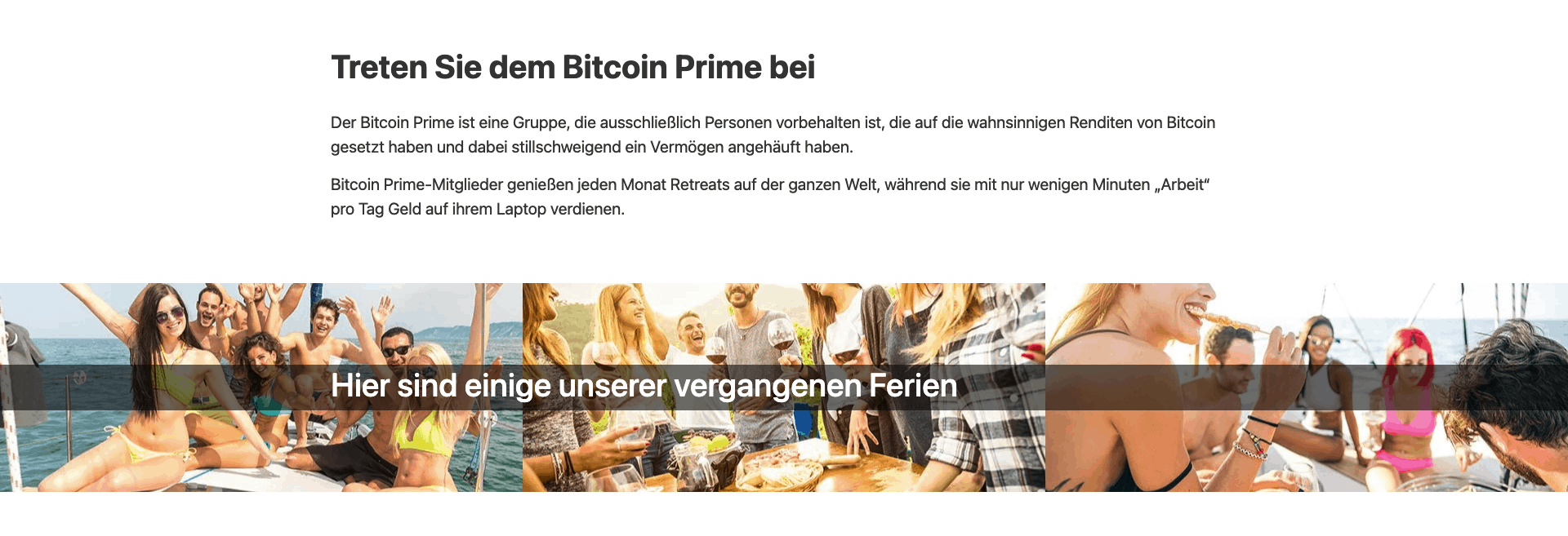 Über bitcoin prime