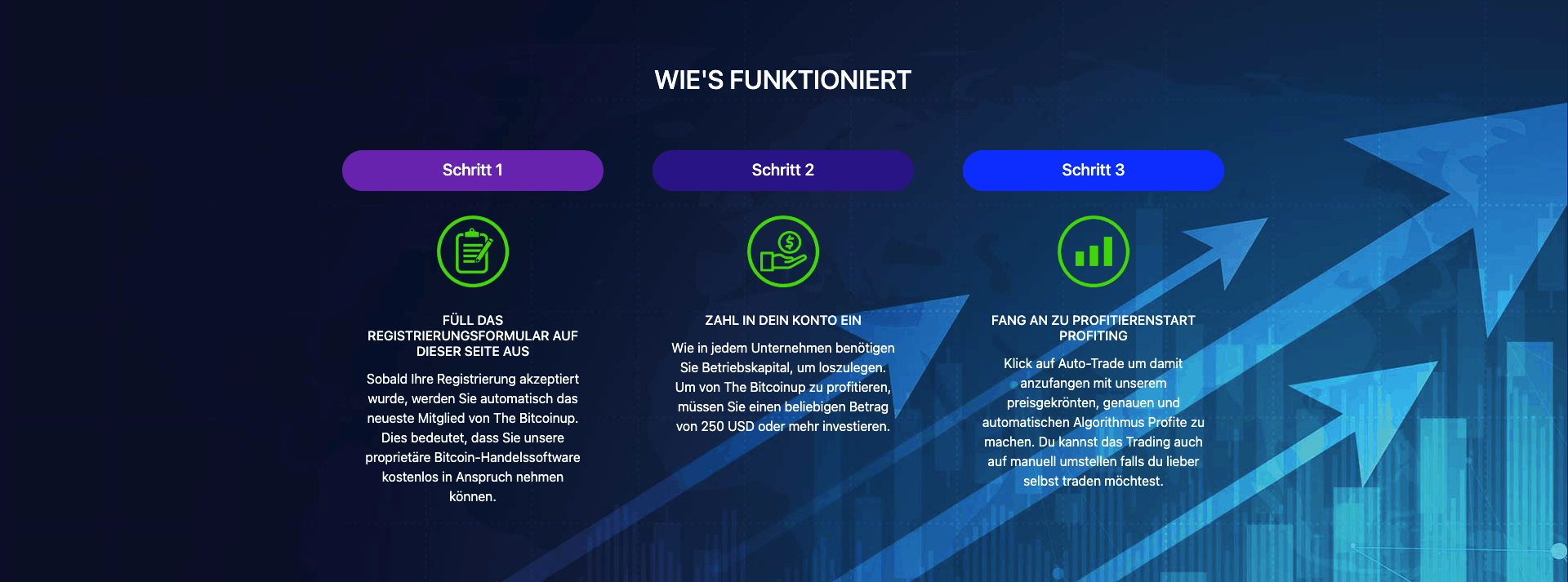 Wie funktioniert bitcoin up?