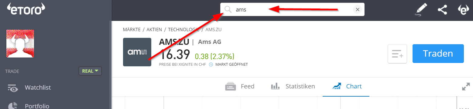 ams Aktie kaufen
