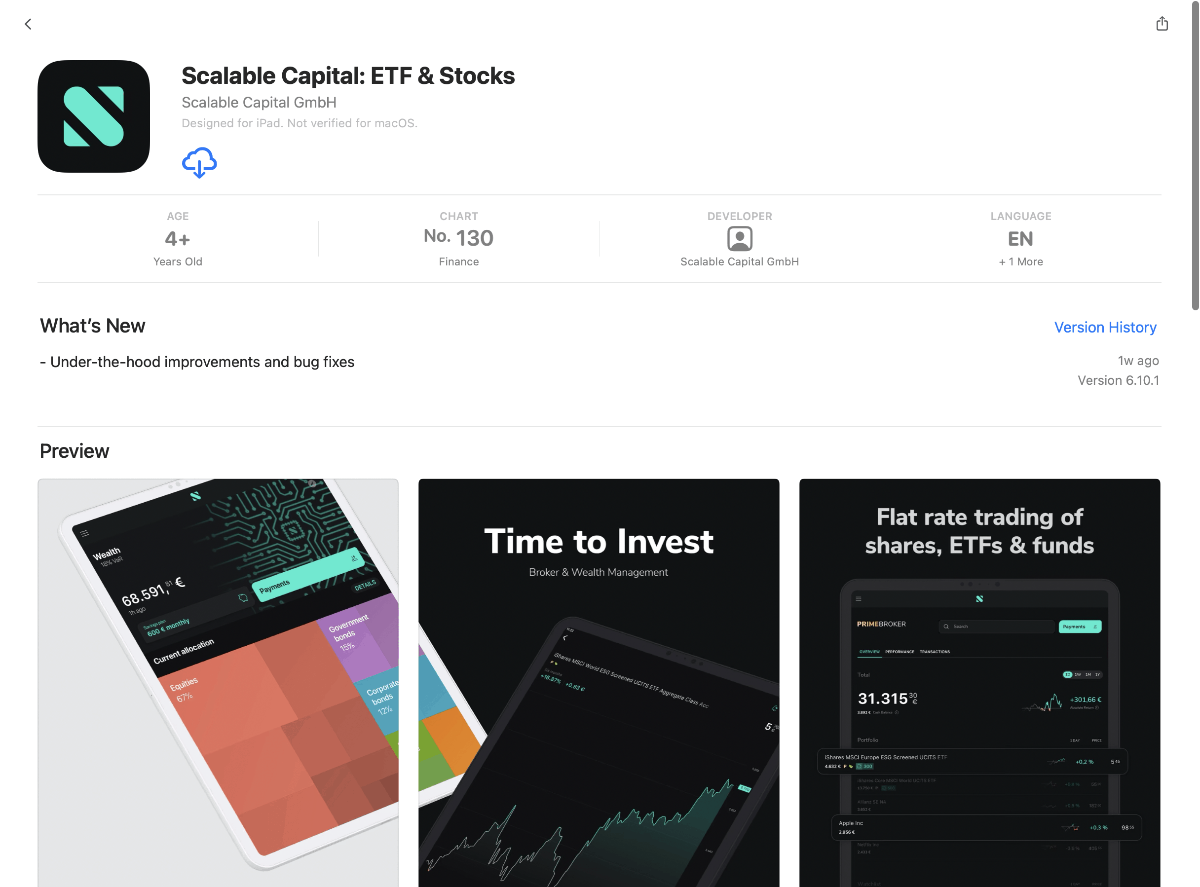 Scalable Capital App