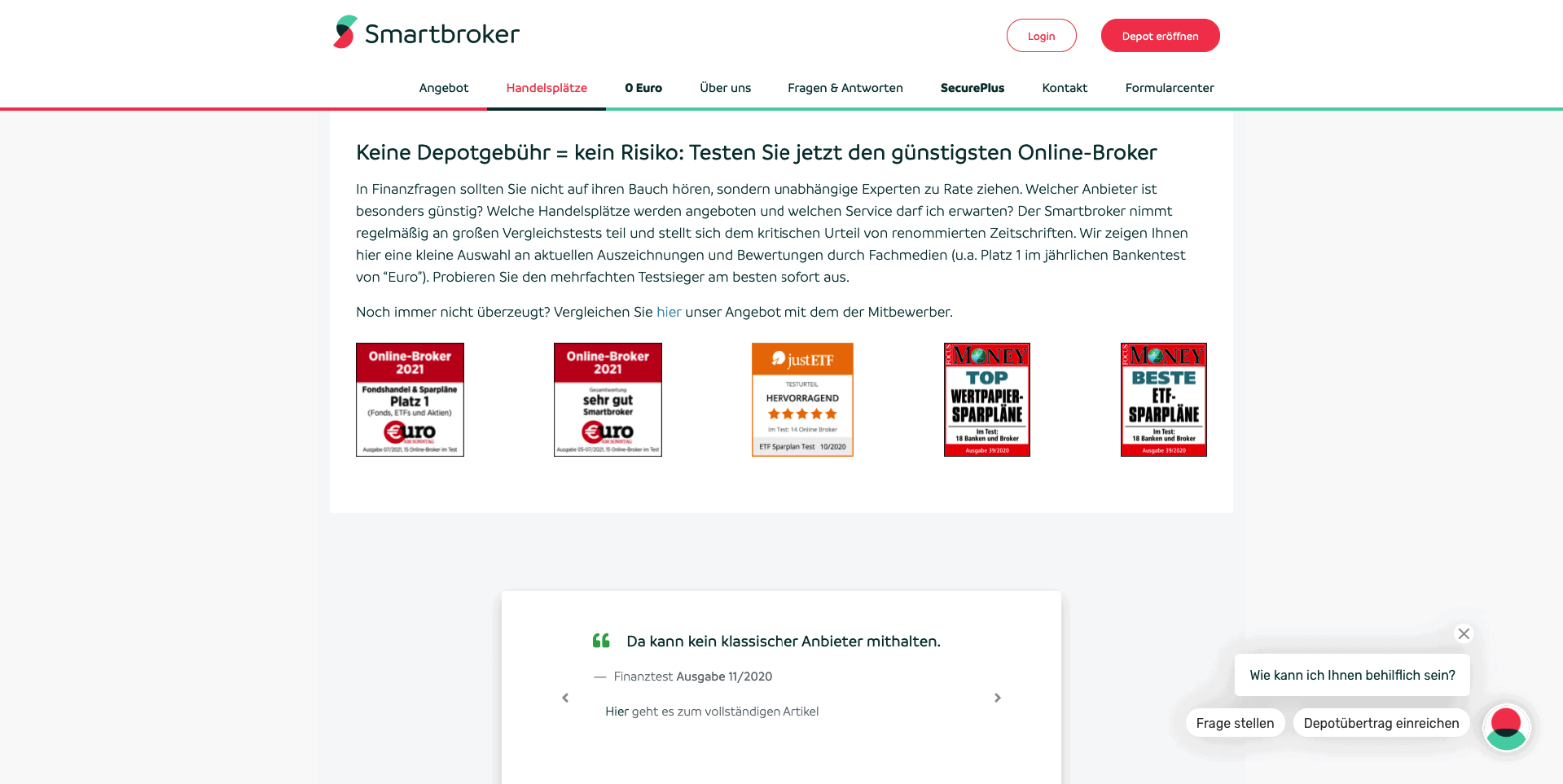 Smartbroker erfahrungen