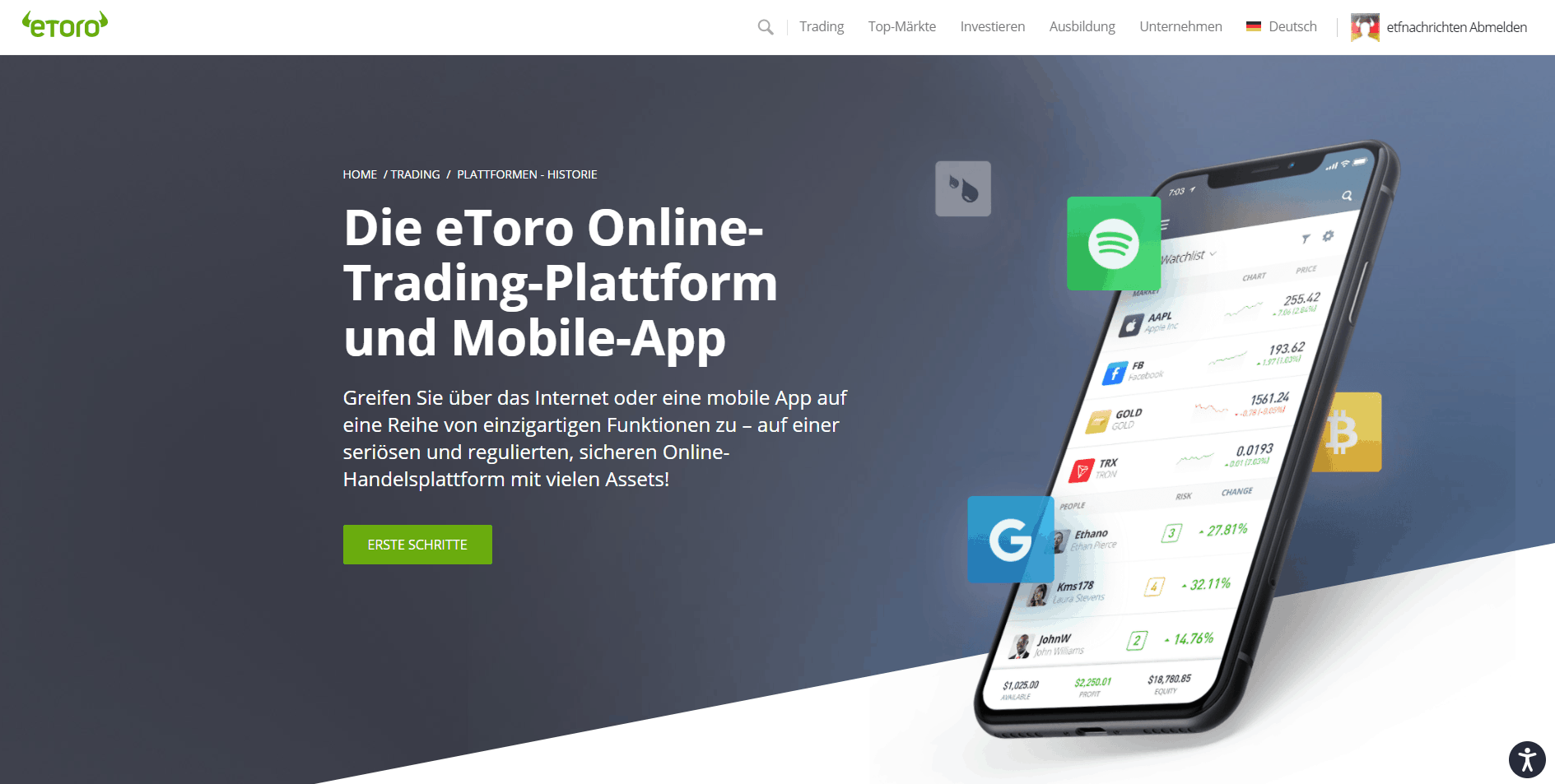 eToro