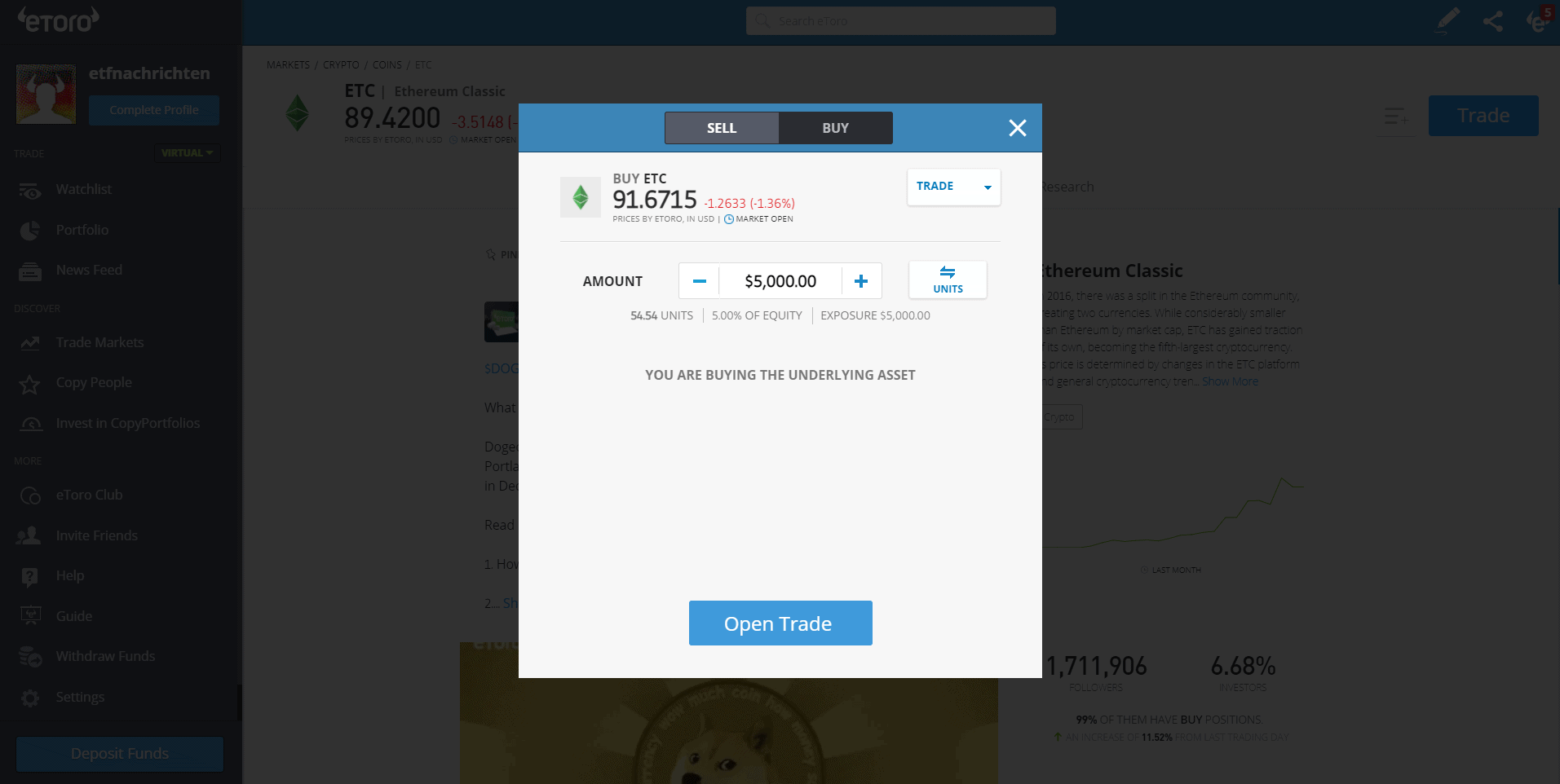 eToro