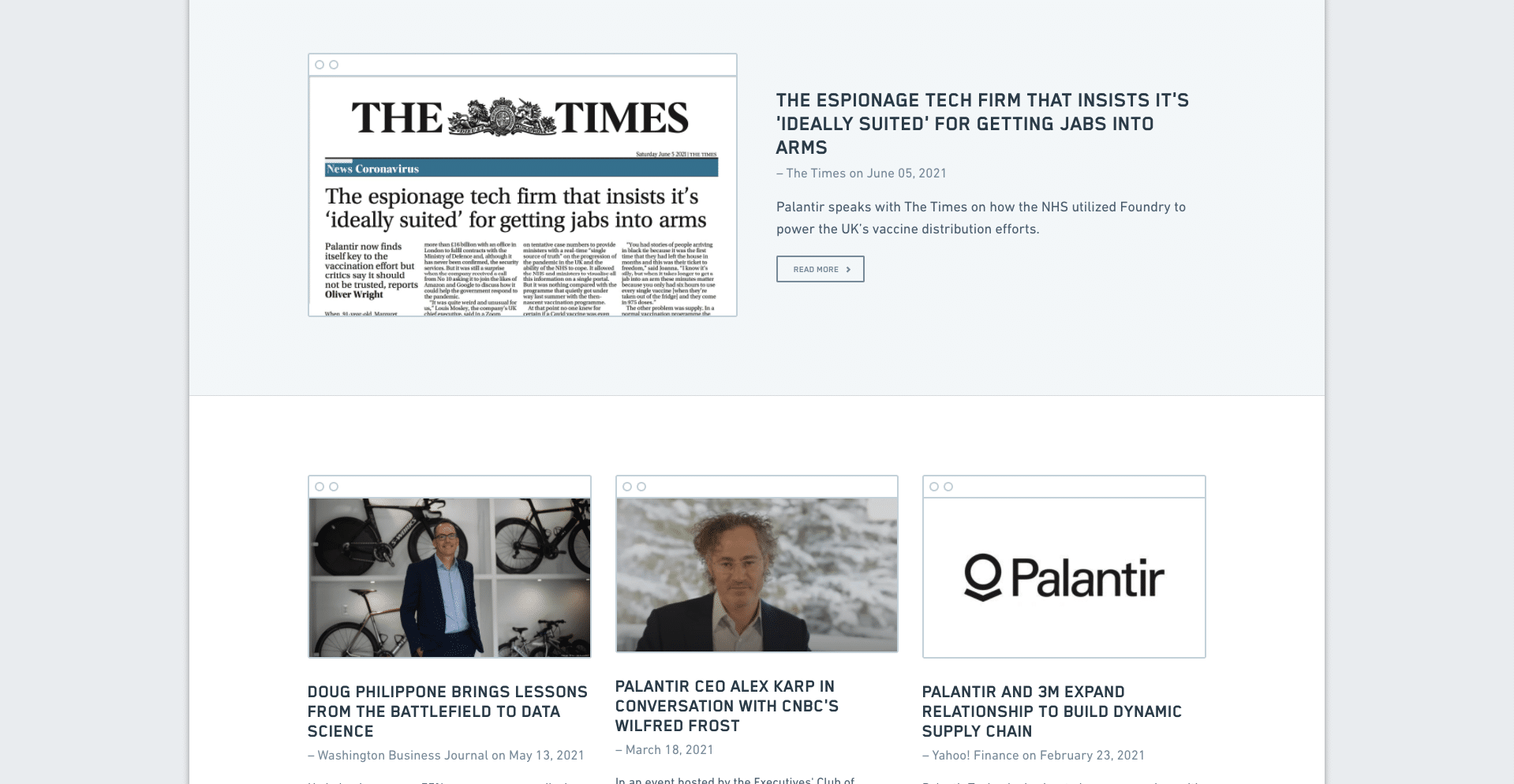 palantir news