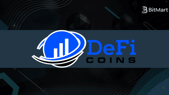 DeFi Coin BitMart Listing