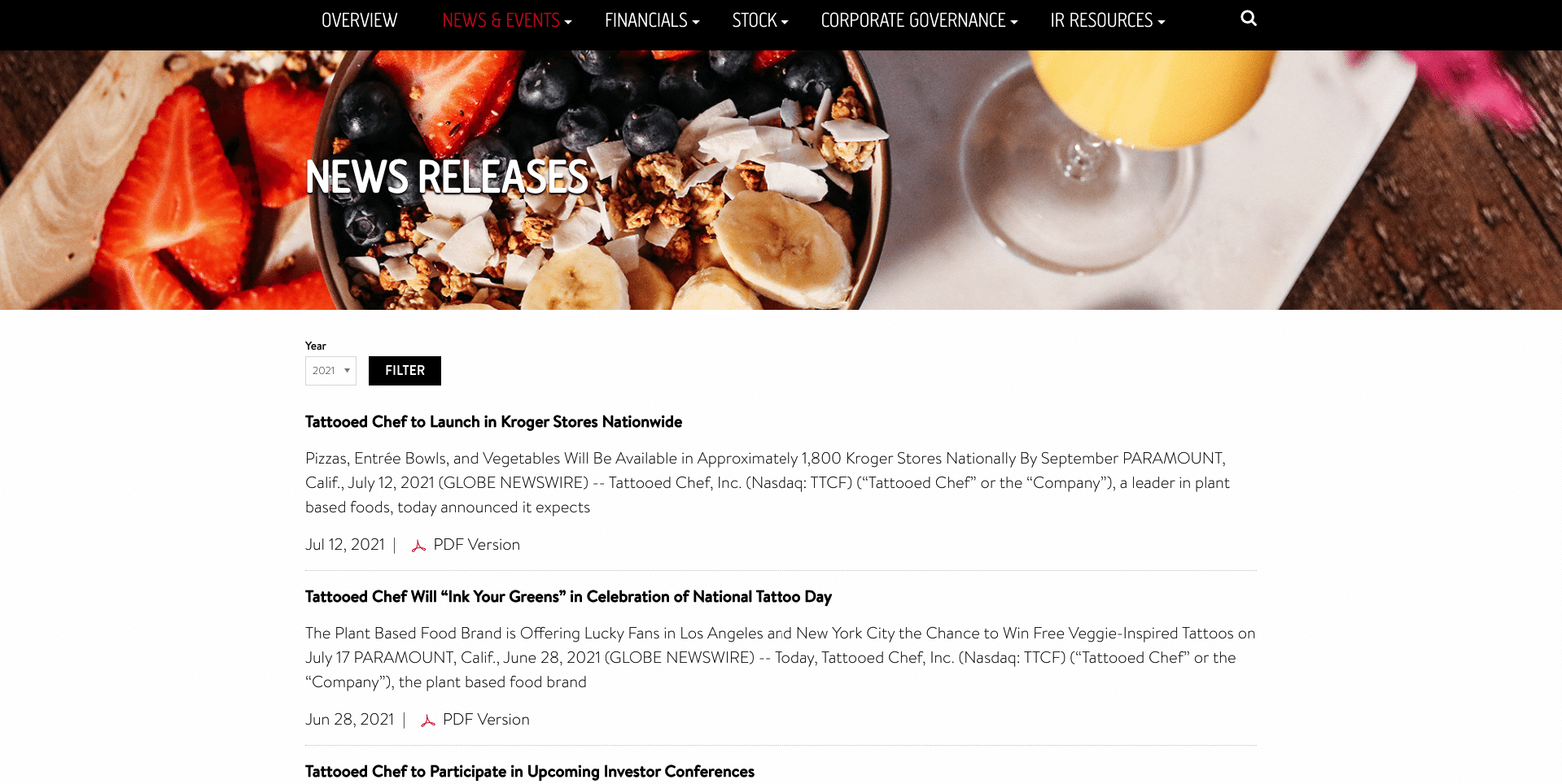 tattooed chef news