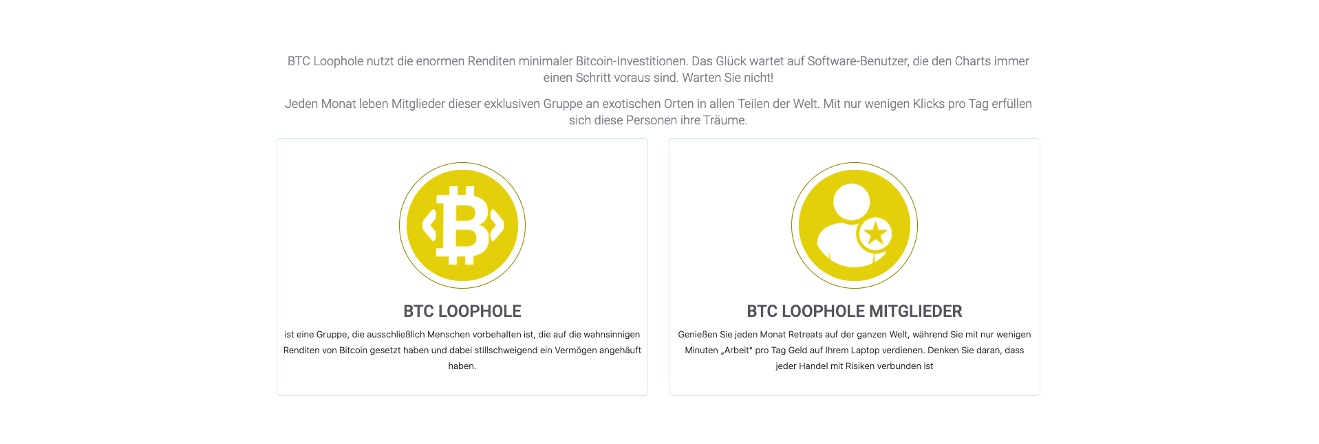 Bitcoin loophole wie funktioniert es