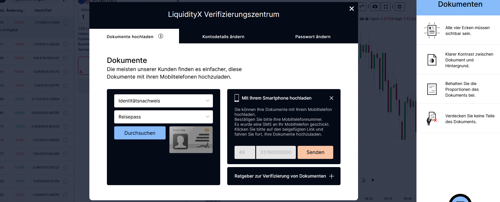 LiquidityX-Verifizierung