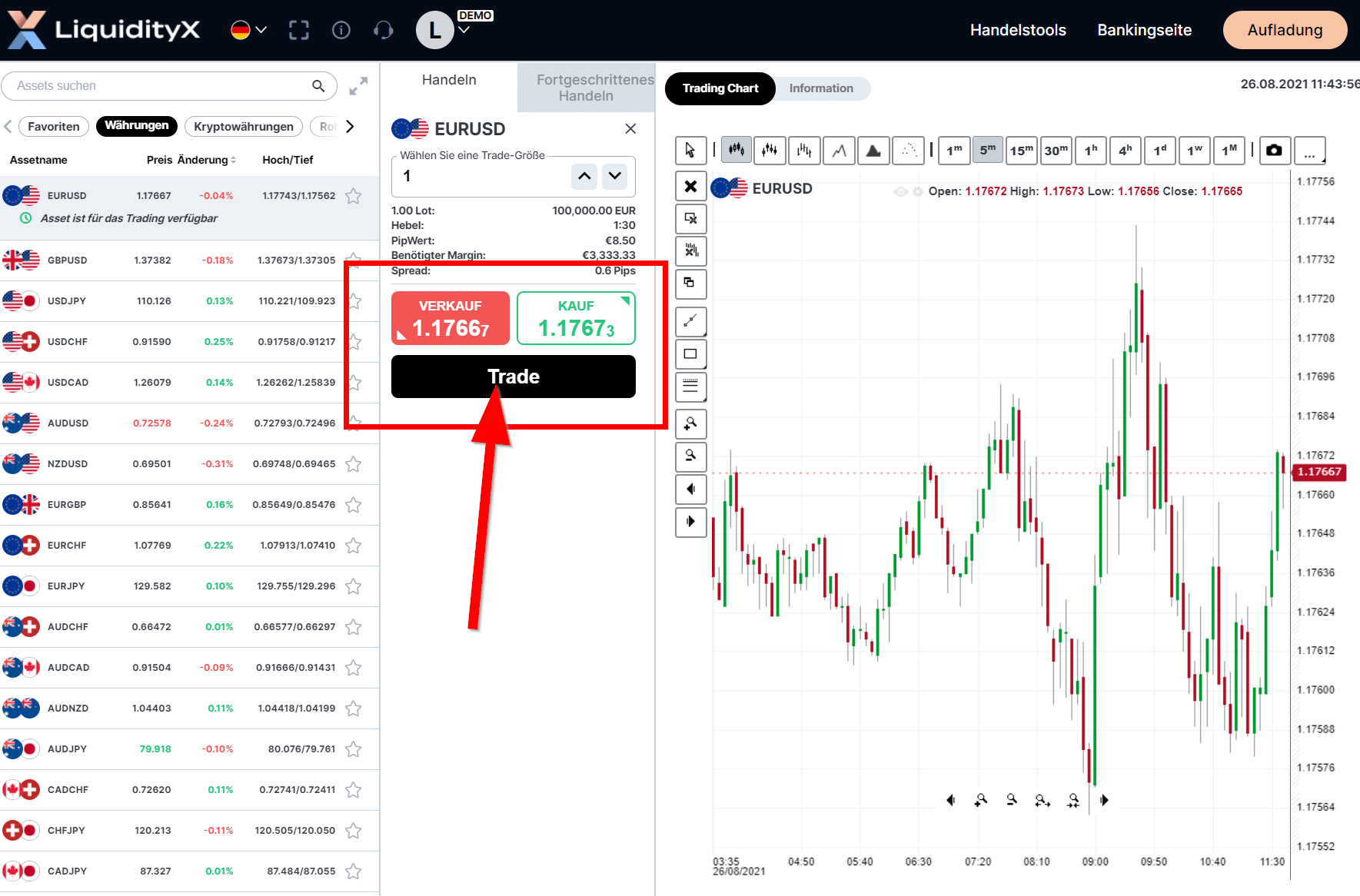 LiquidityX Verkaufen