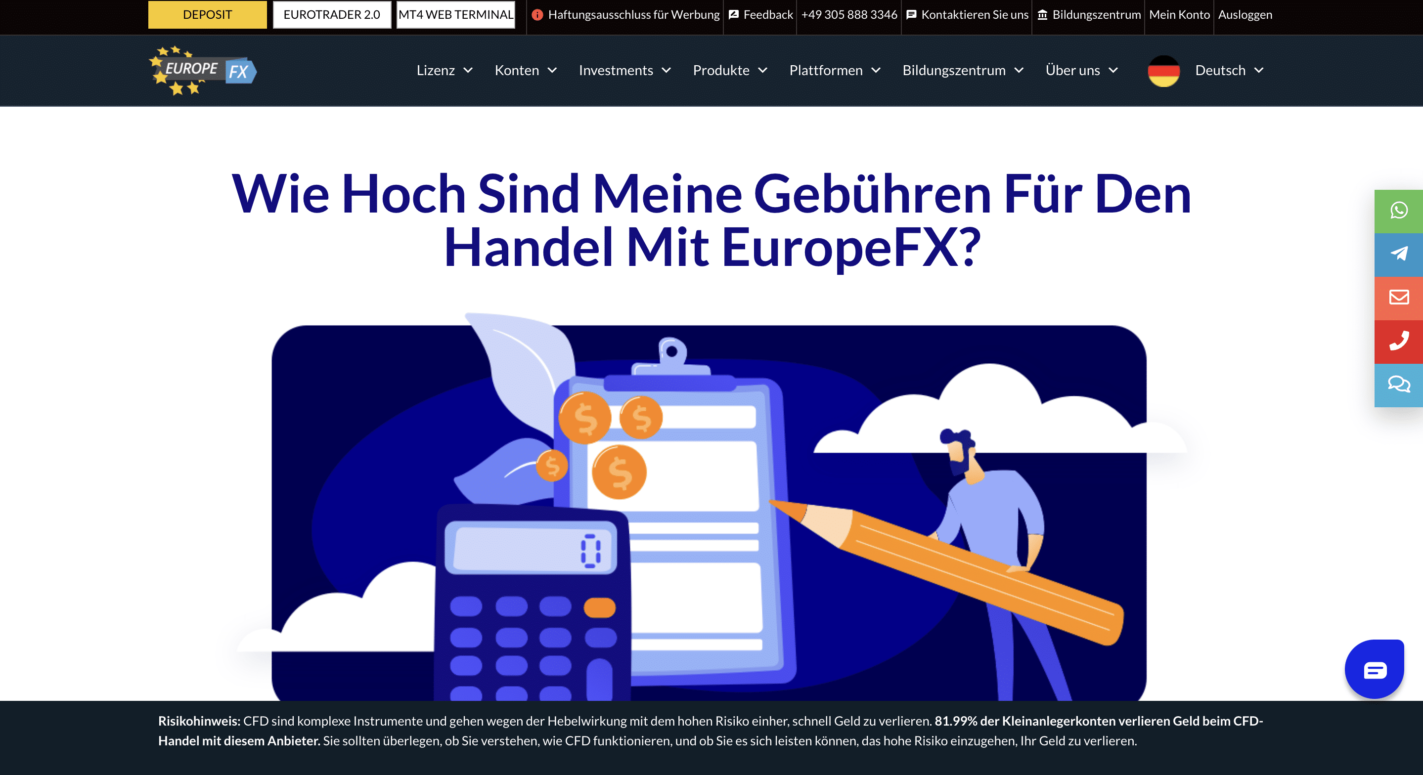 europefx gebühren