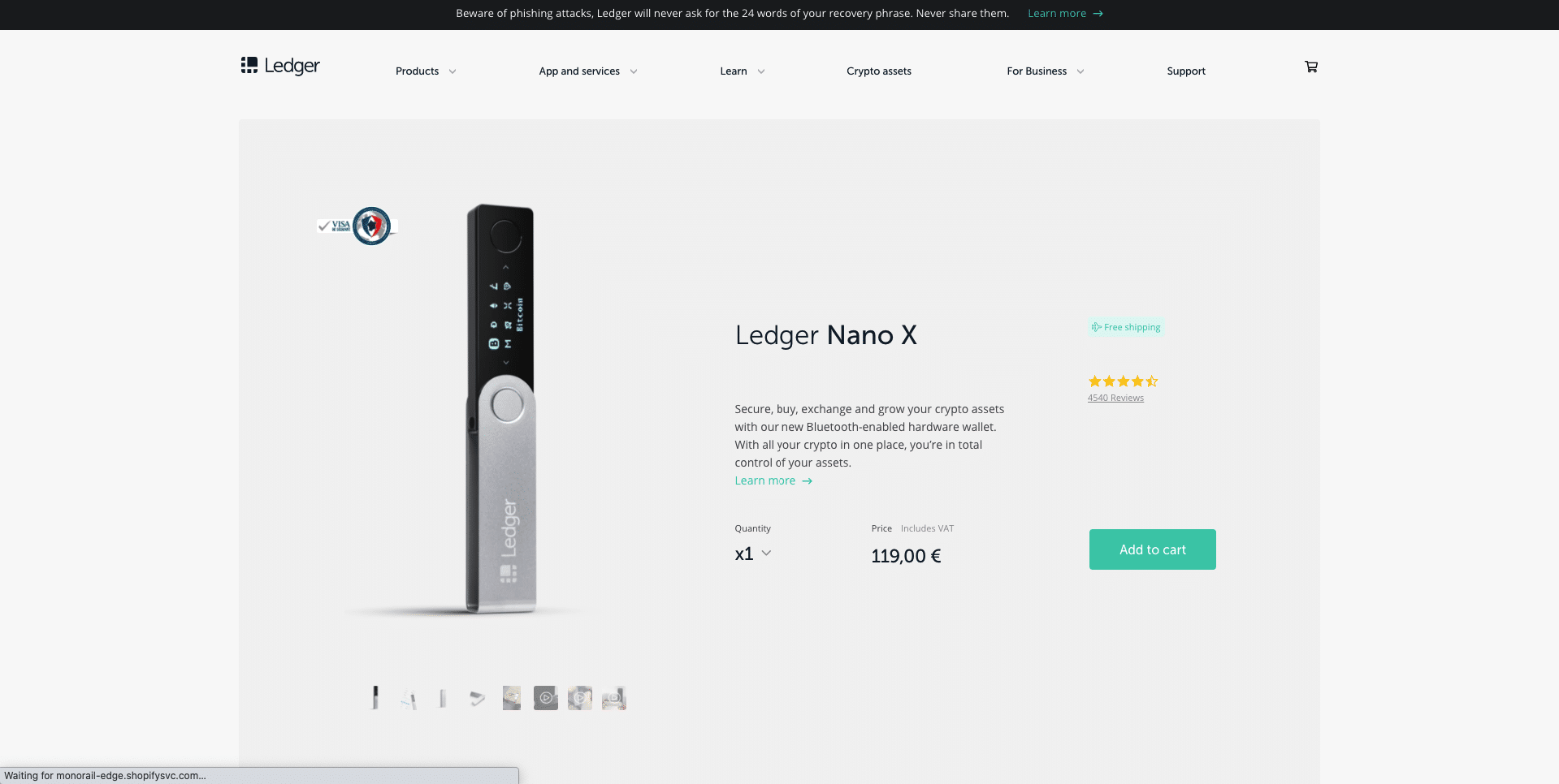 ledger nano x