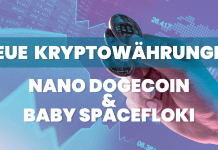 Neue Kryptowährungen Nano Dogecoin und Baby Spacefloki auf 1.000%-Rallye – jetzt einsteigen?