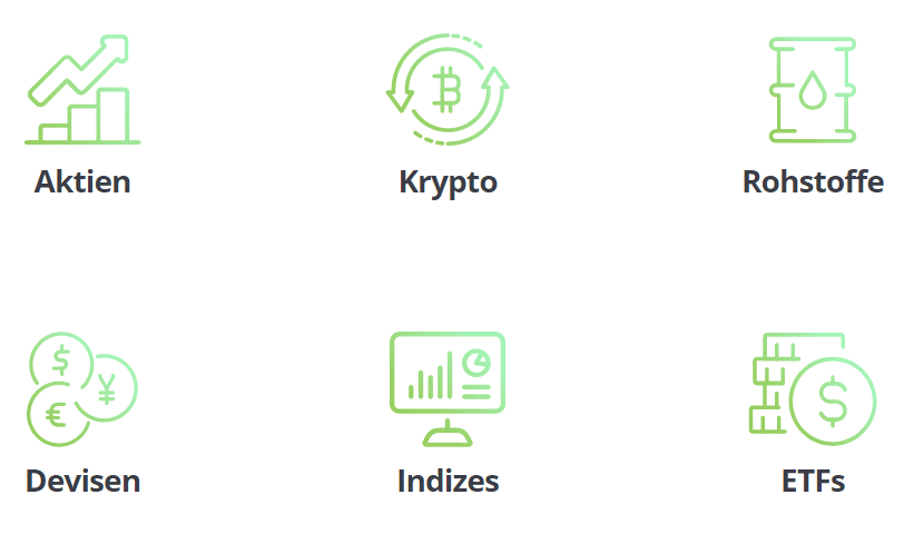 eToro Demokonto Assets