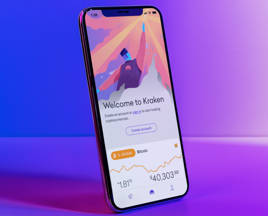 Kraken mobile app vs Coinbase APP