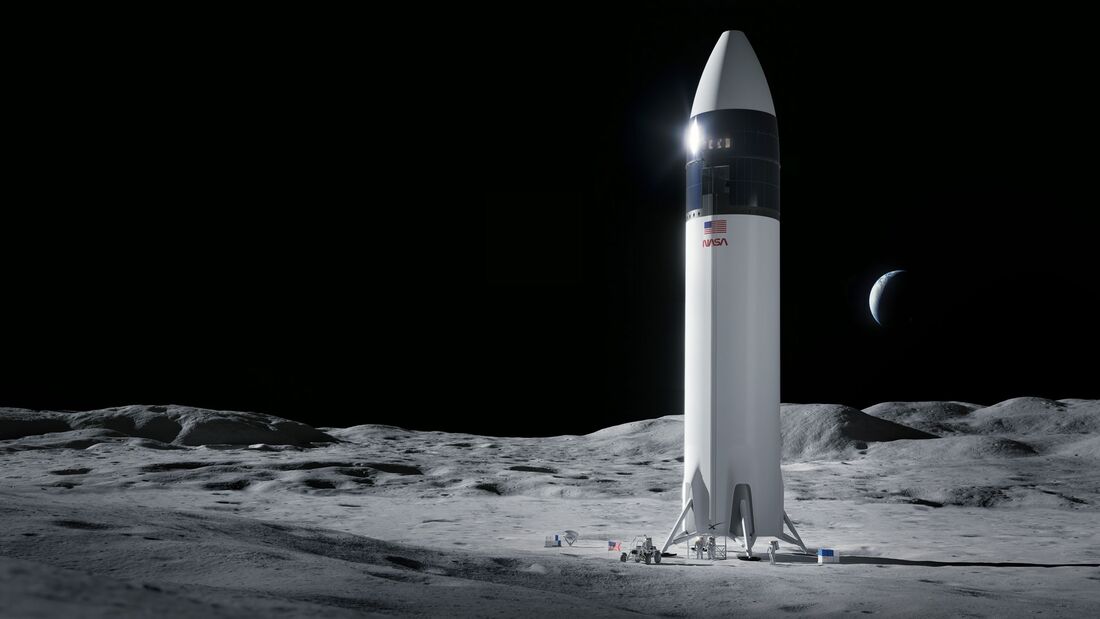 SpaceX Moon Landing