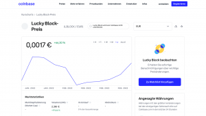 Coinbase LuckyBlock