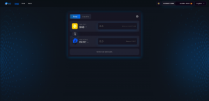 BNB in DEFC DeFi Coin wechseln