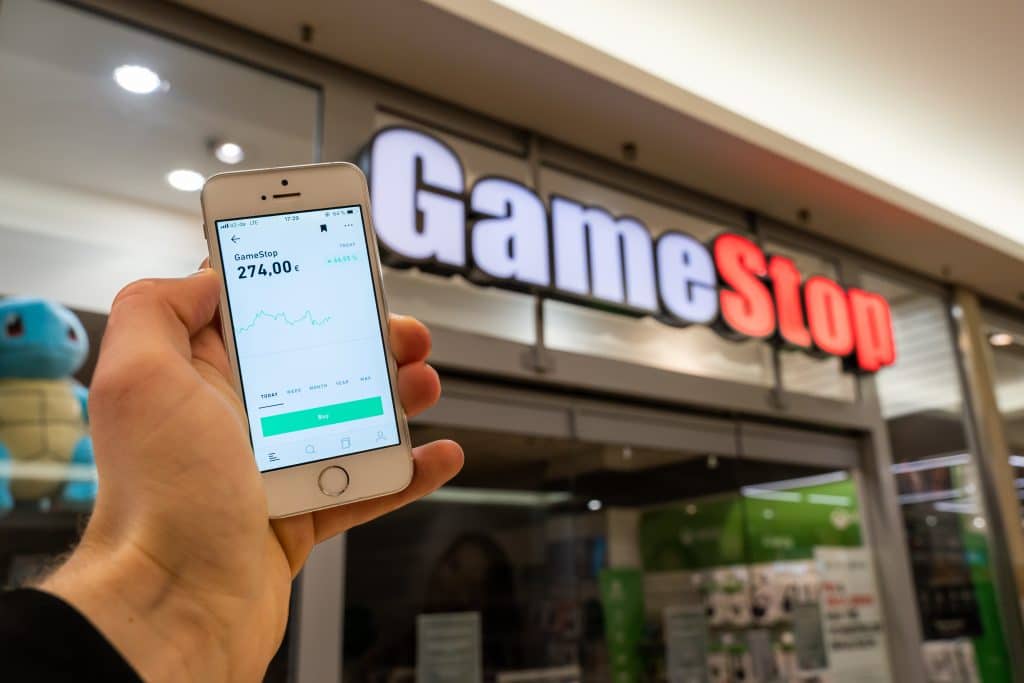 GameStop AKTIE geht nach oben nach Gewinnen