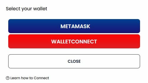 Wallet verbinden Battle Infinity