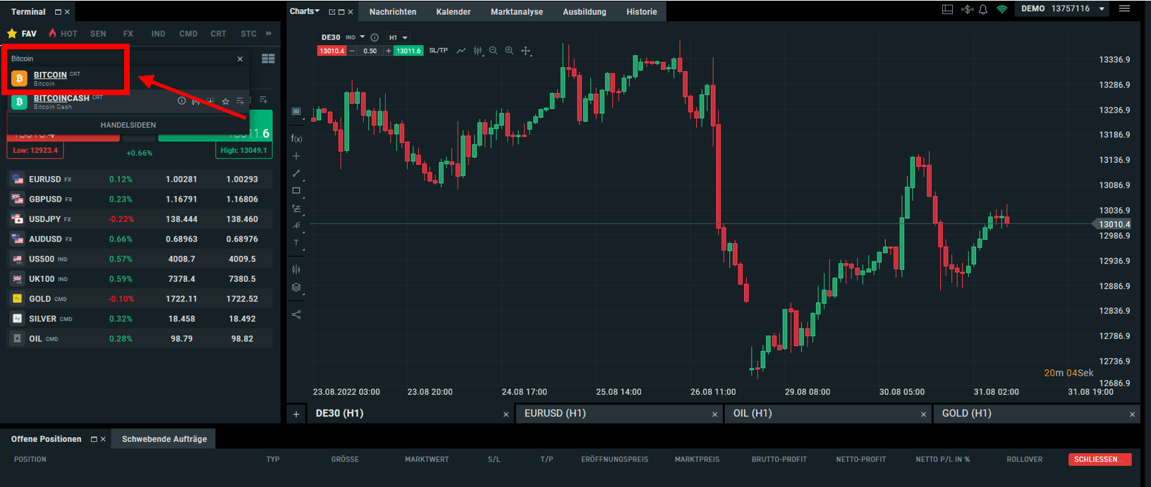 XTB Bitcoin kaufen