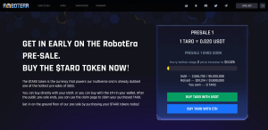 RobotEra Vorverkauf Presale TARO kaufen