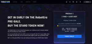 Wallet mit RobotEra Website verbinden