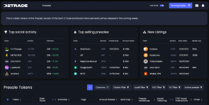 Schnelle Produktentwicklung von Dash 2 Trade zeigt sich in Veroeffentlichung des ersten Teils der Dashboard-Beta