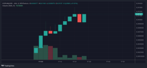 Copium Kursanstieg Chart