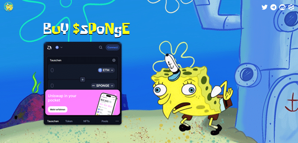 Pepe erreicht neue ATH, aber Memecoin SpongeBob koennte 1000x