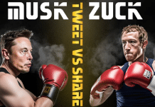 Elon Musk vs. Mark Zuckerberg im sensationellen Boxkampf laesst MuskvsZuck pumpen