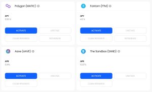 YieldFlow Staking Renditen