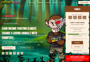 Chimpzee Prognose 2023 Website mit Wallet verbinden