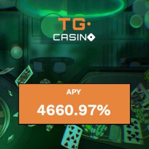 TG.Casino Staking-Rendite