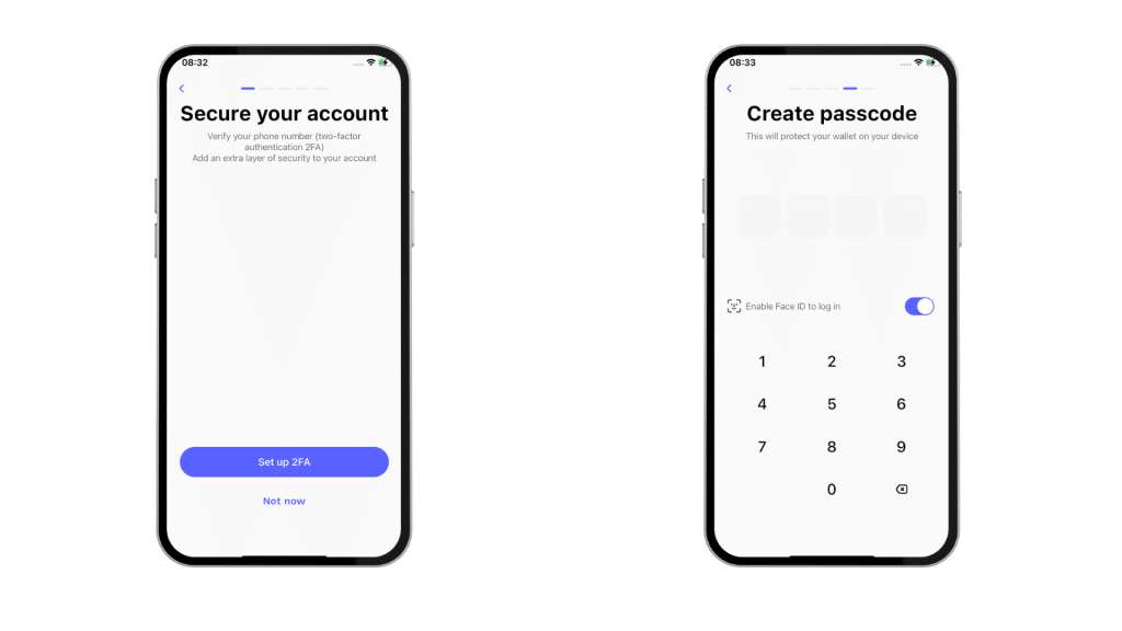 Best Wallet secure account