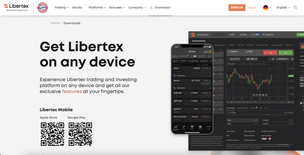 Libertex App