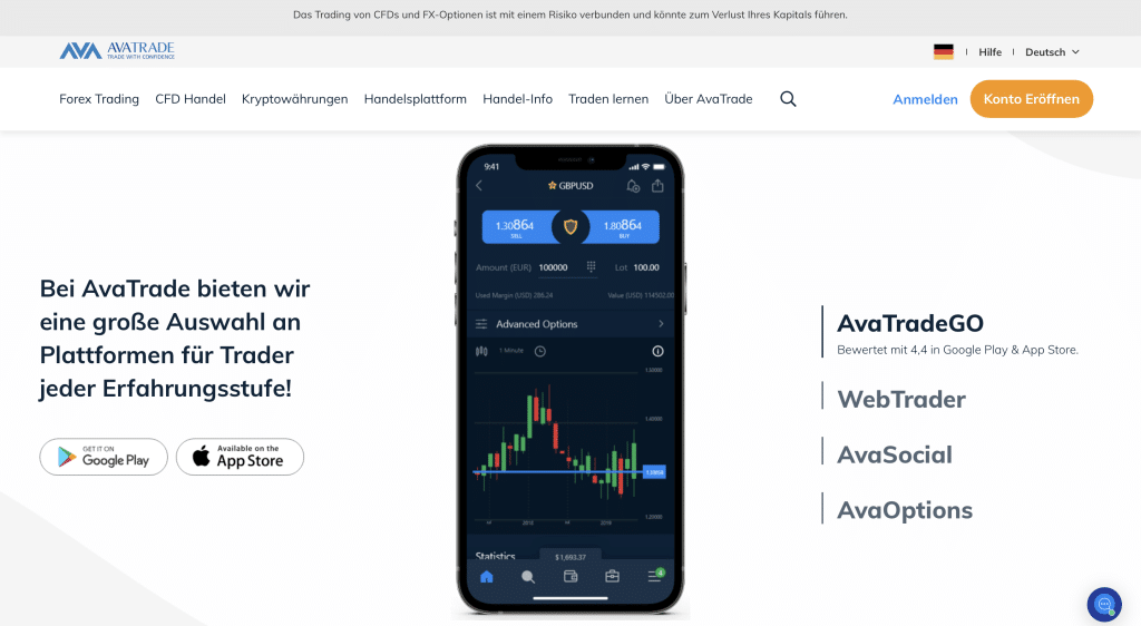 Avatrade App