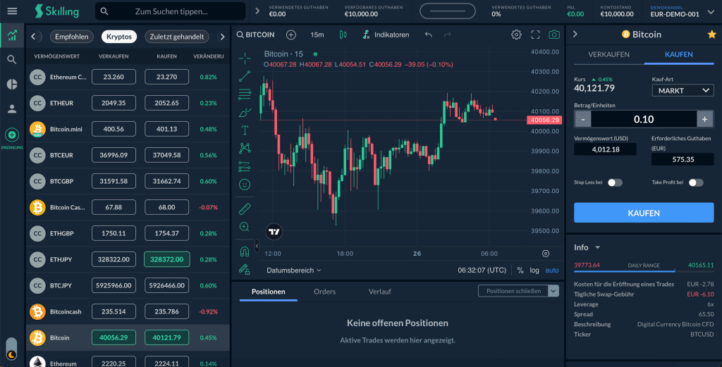 Skilling Kryptos kaufen